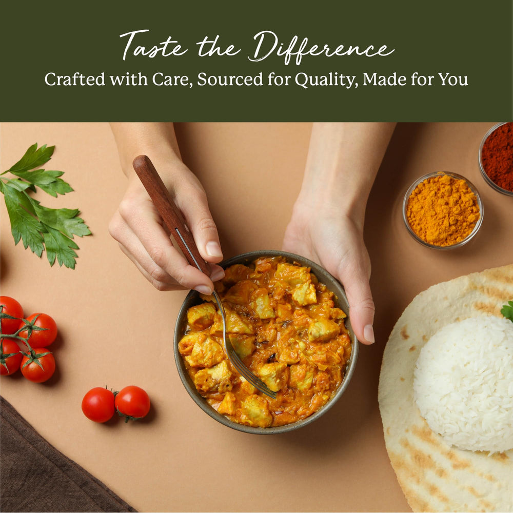 Organic and Kosher certification labels on turmeric packaging.