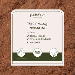 Starwest Cat's Claw bark powder in smoothie preparation with depth and aroma.