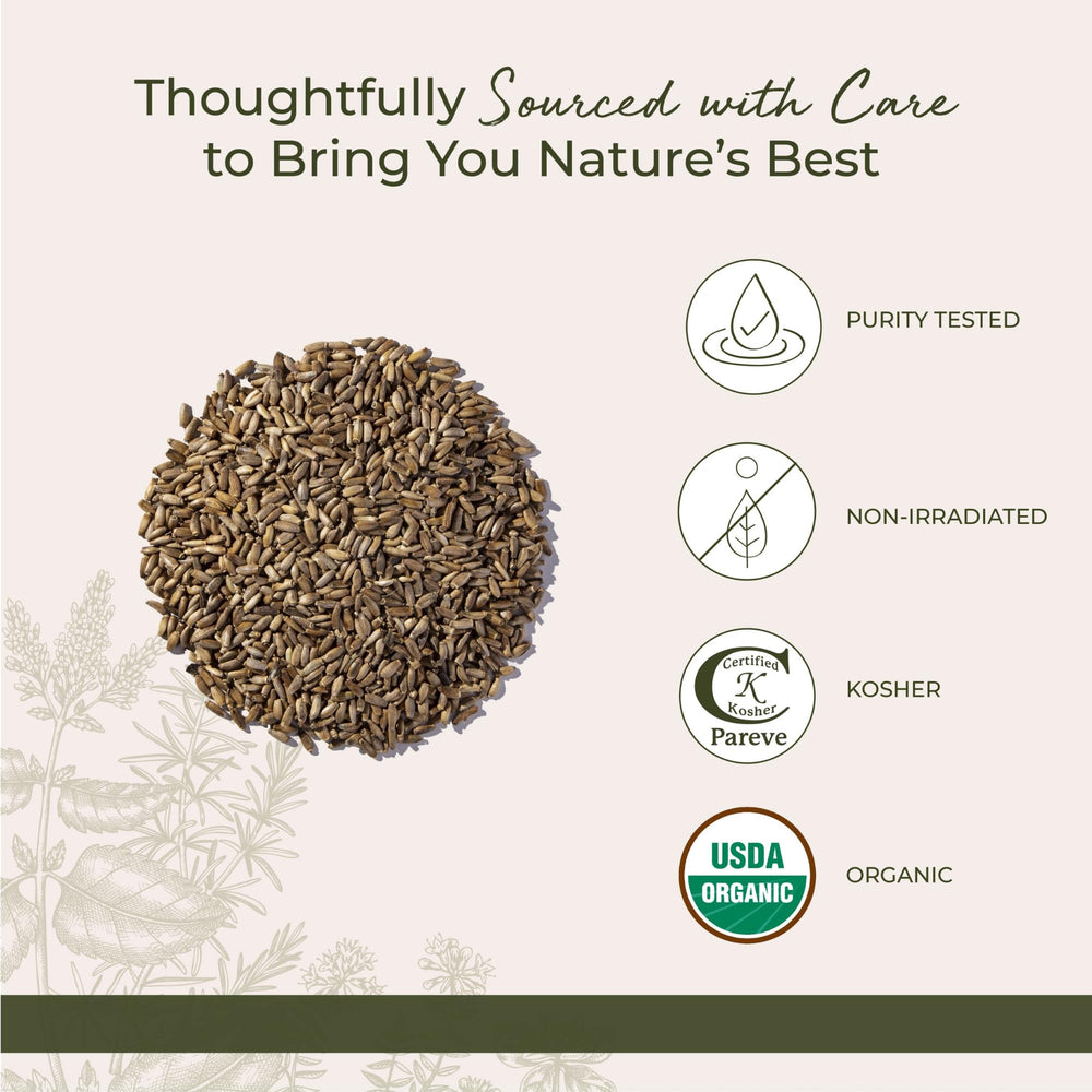 Starwest Milk Thistle seeds blended into smoothies or juices for natural depth.