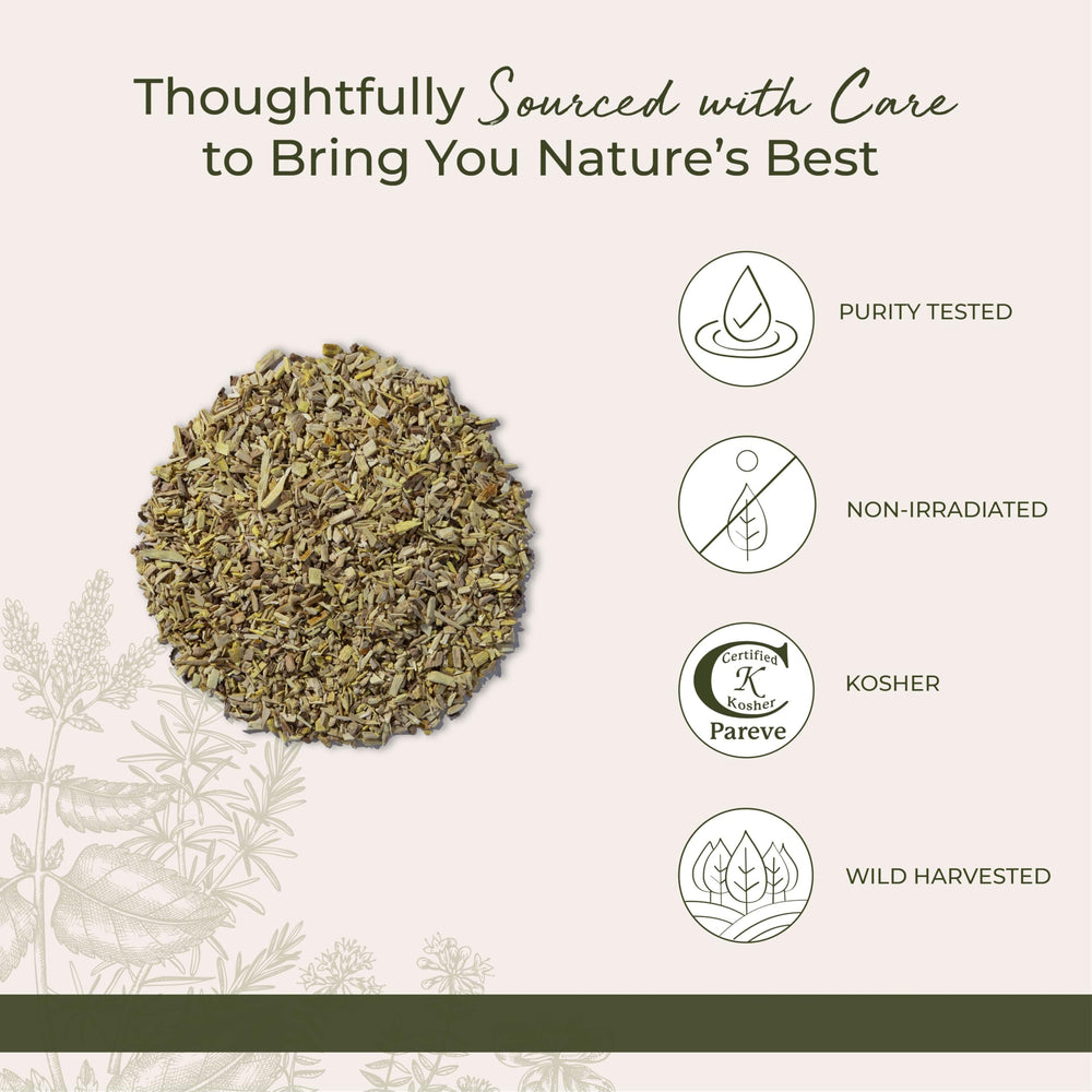 Starwest Oregon Grape Root suited for tea infusions and flavoring.