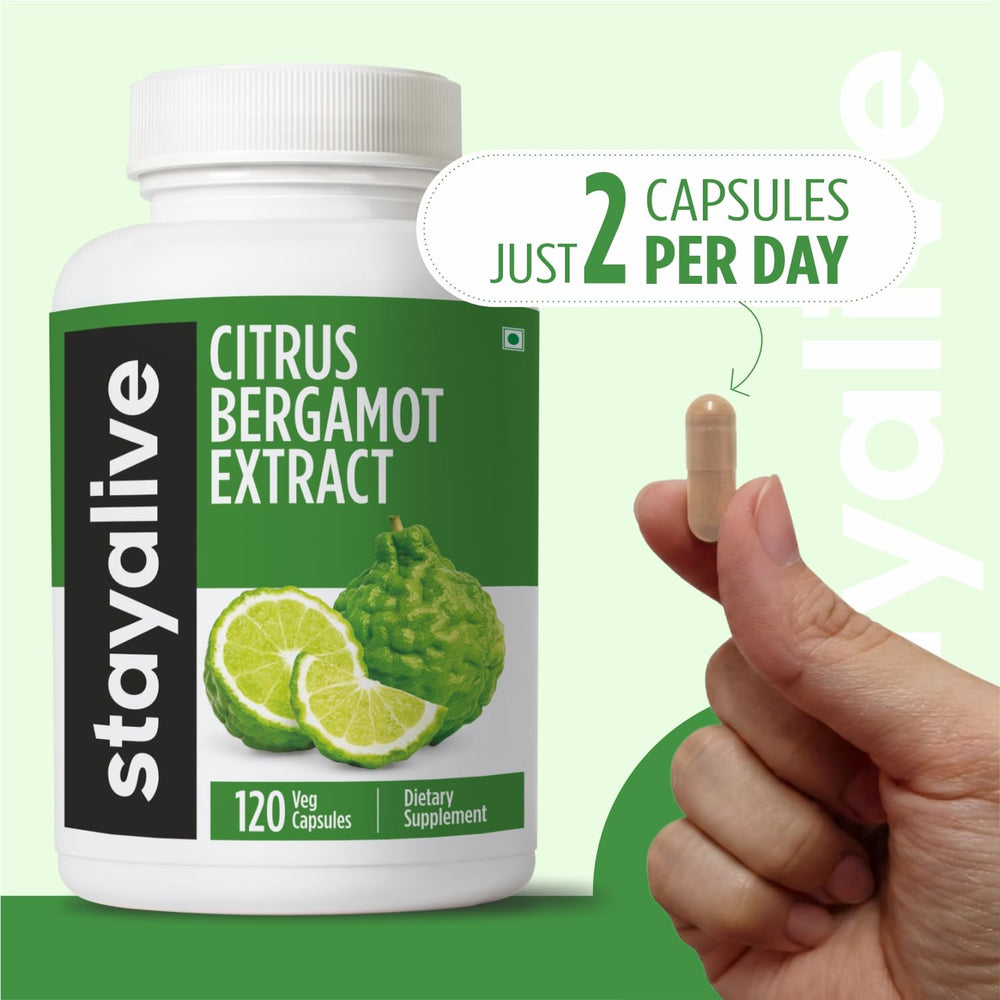 Lifestyle shot of Stay Alive Citrus Bergamot on a sunlit table