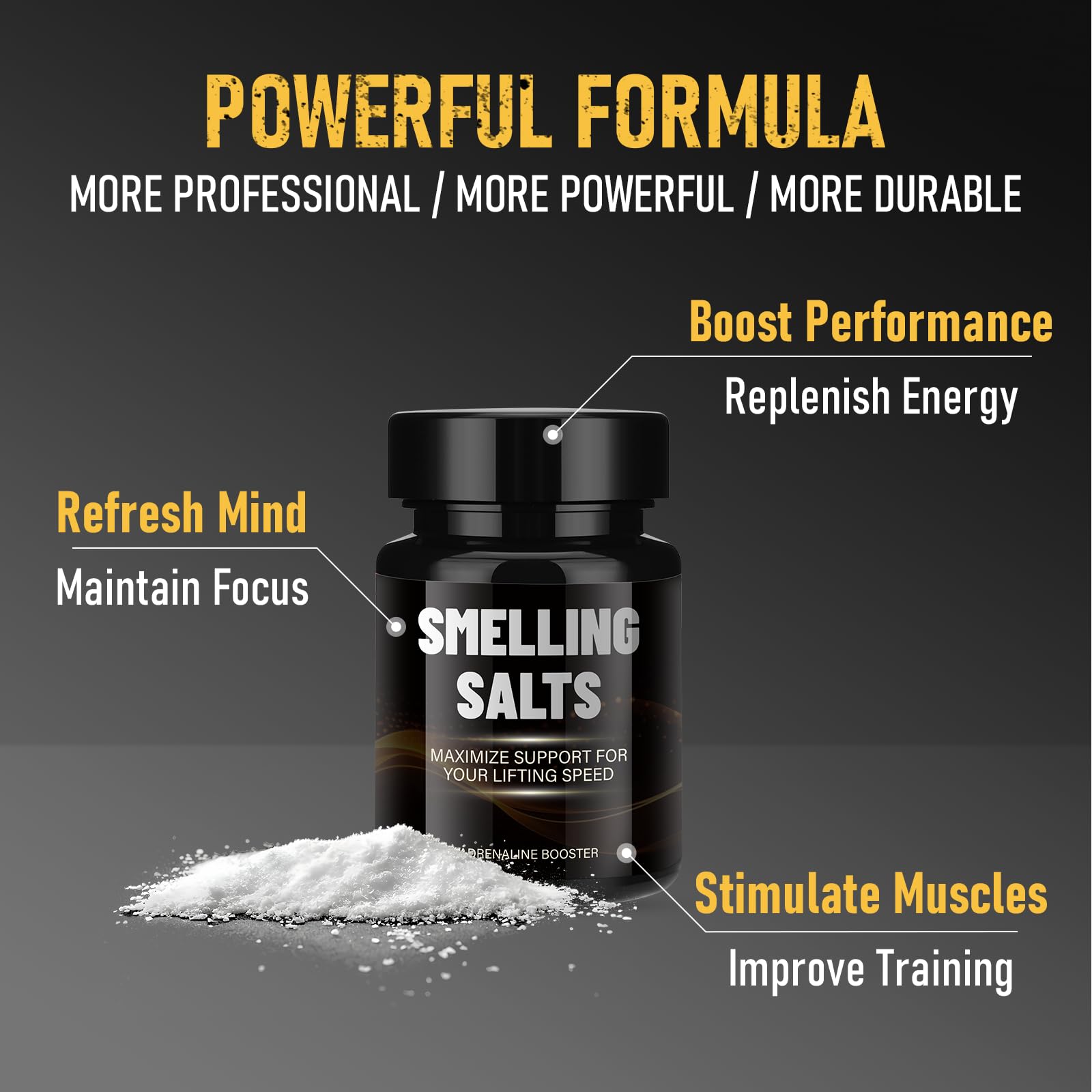 Athlete preparing with STAY STOKED salts during warm-up.