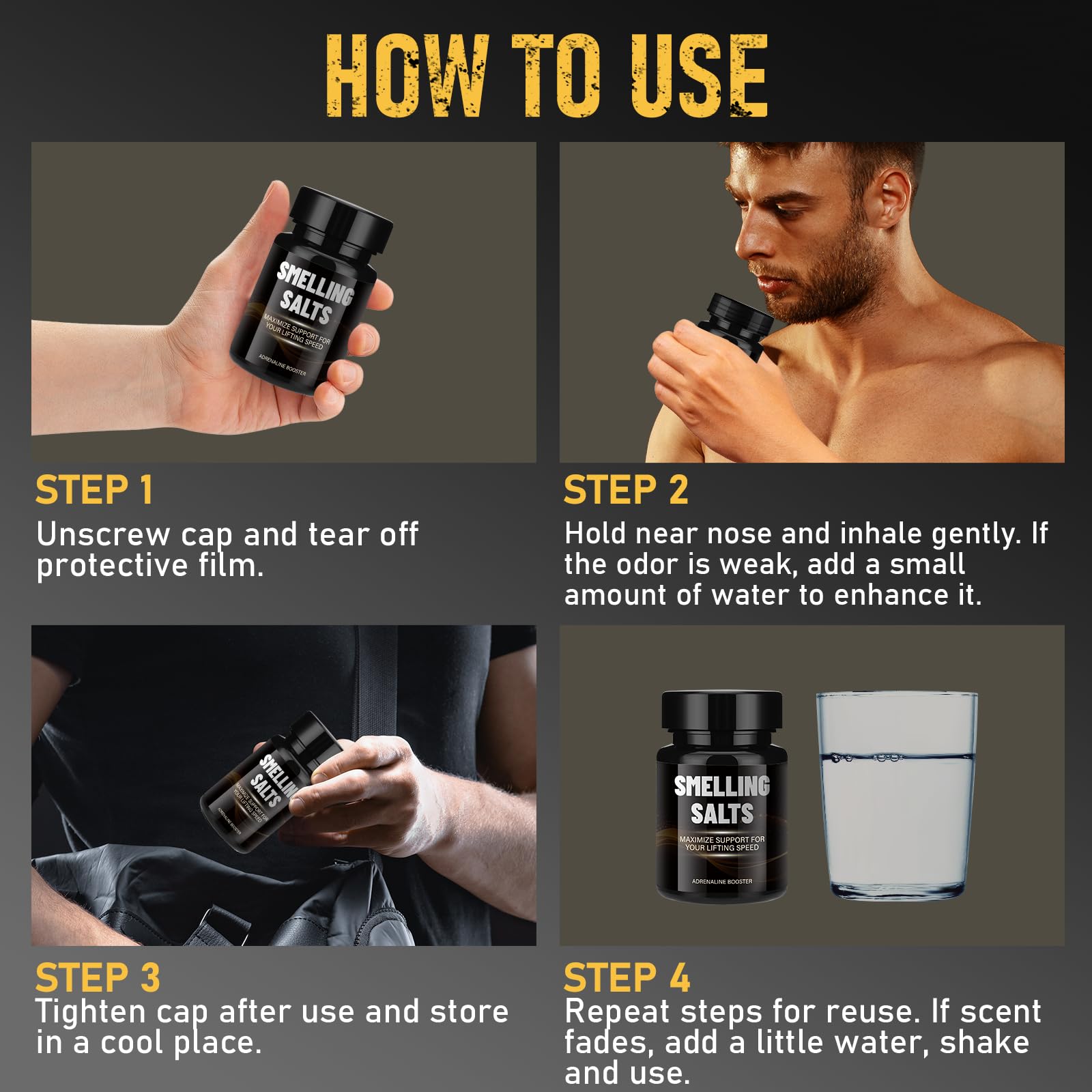 Compact STAY STOKED salts pack for on-the-go energy.