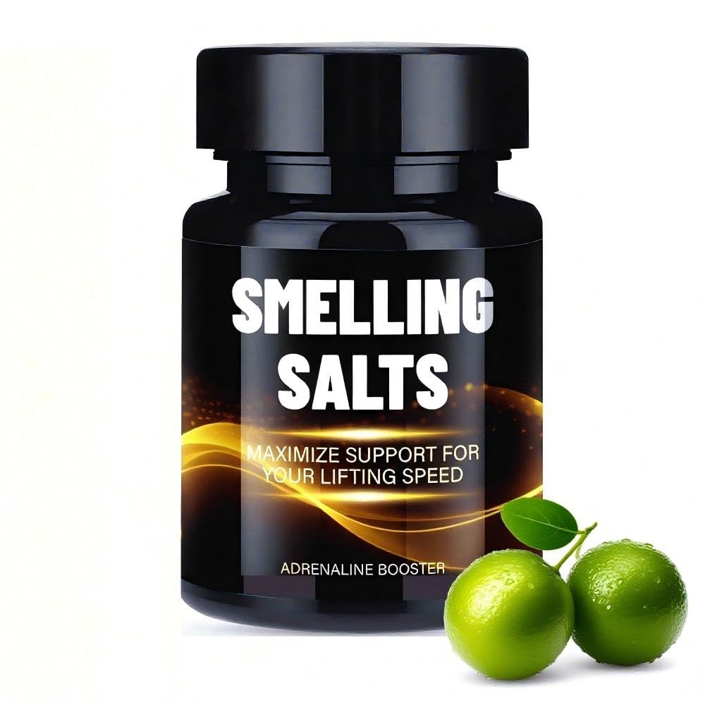 STAY STOKED Powerful Salts vial ready for a quick inhale before training.