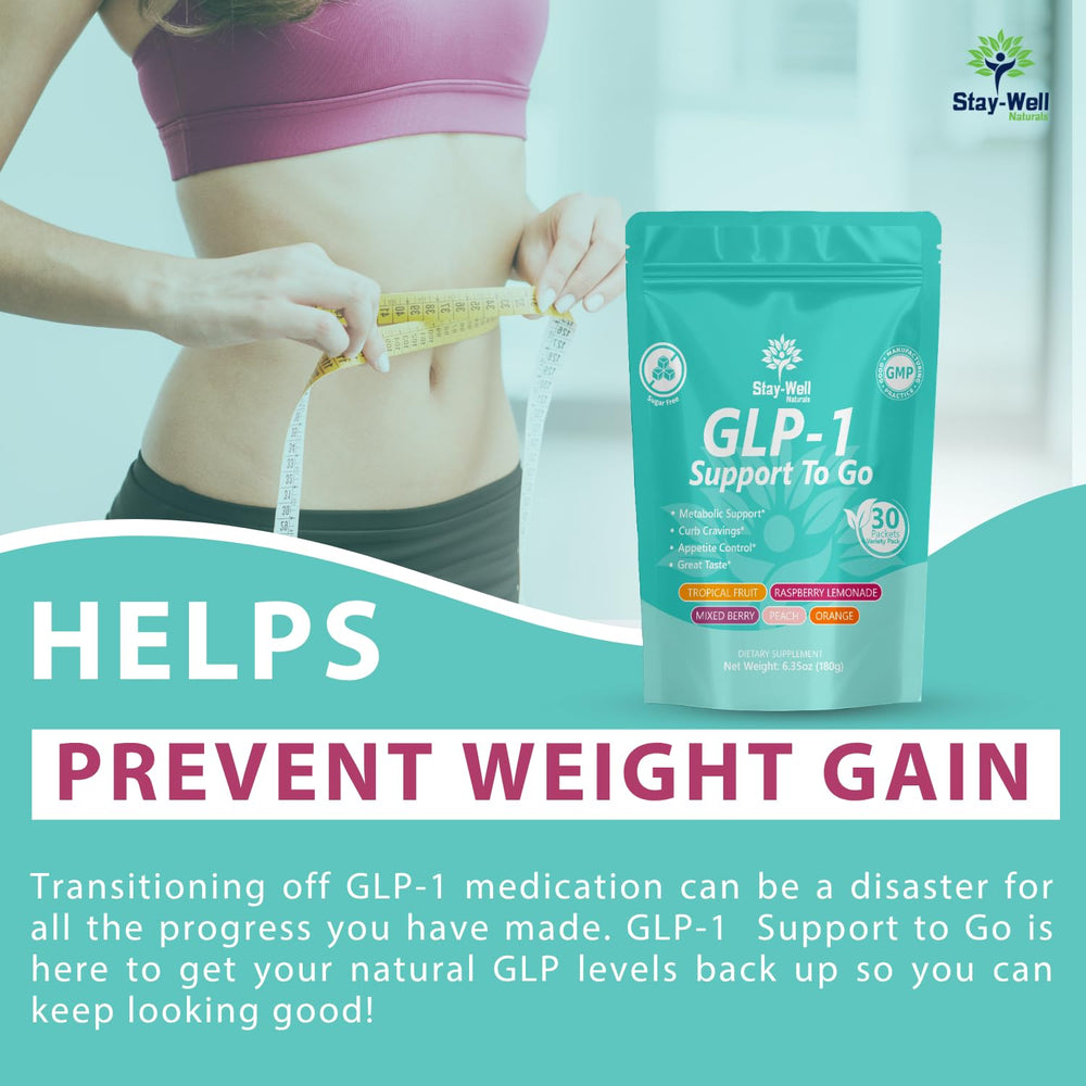 Stay-Well Naturals GLP-1 formula with cinnamon and berberine supports balanced glucose response