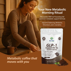 Stay-Well Naturals Slim Coffee GLP-1 vanilla flavor package highlights smooth taste and balance.