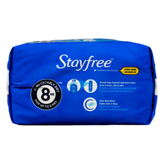Stayfree Reg Maxi Pad 24c single pad on white background for reference.