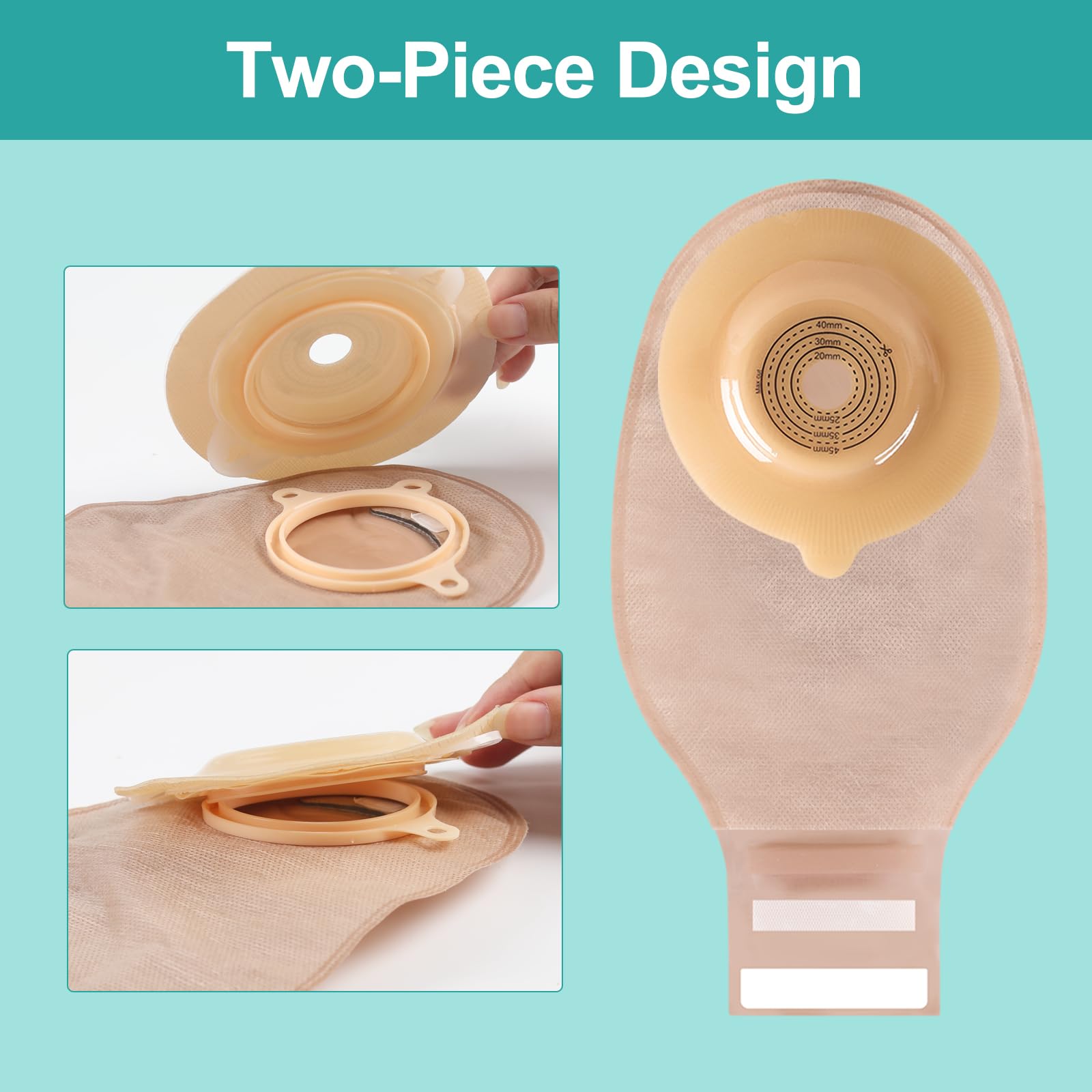Steawoce convex barrier cut-to-fit tool demonstrates customizable sizing for a snug seal.