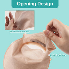 Steawoce brown non-woven fabric with high barrier reduces noise from clothing.