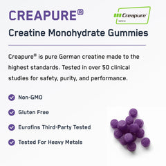 Post-workout SteelFit gummies for easy daily creatine intake.