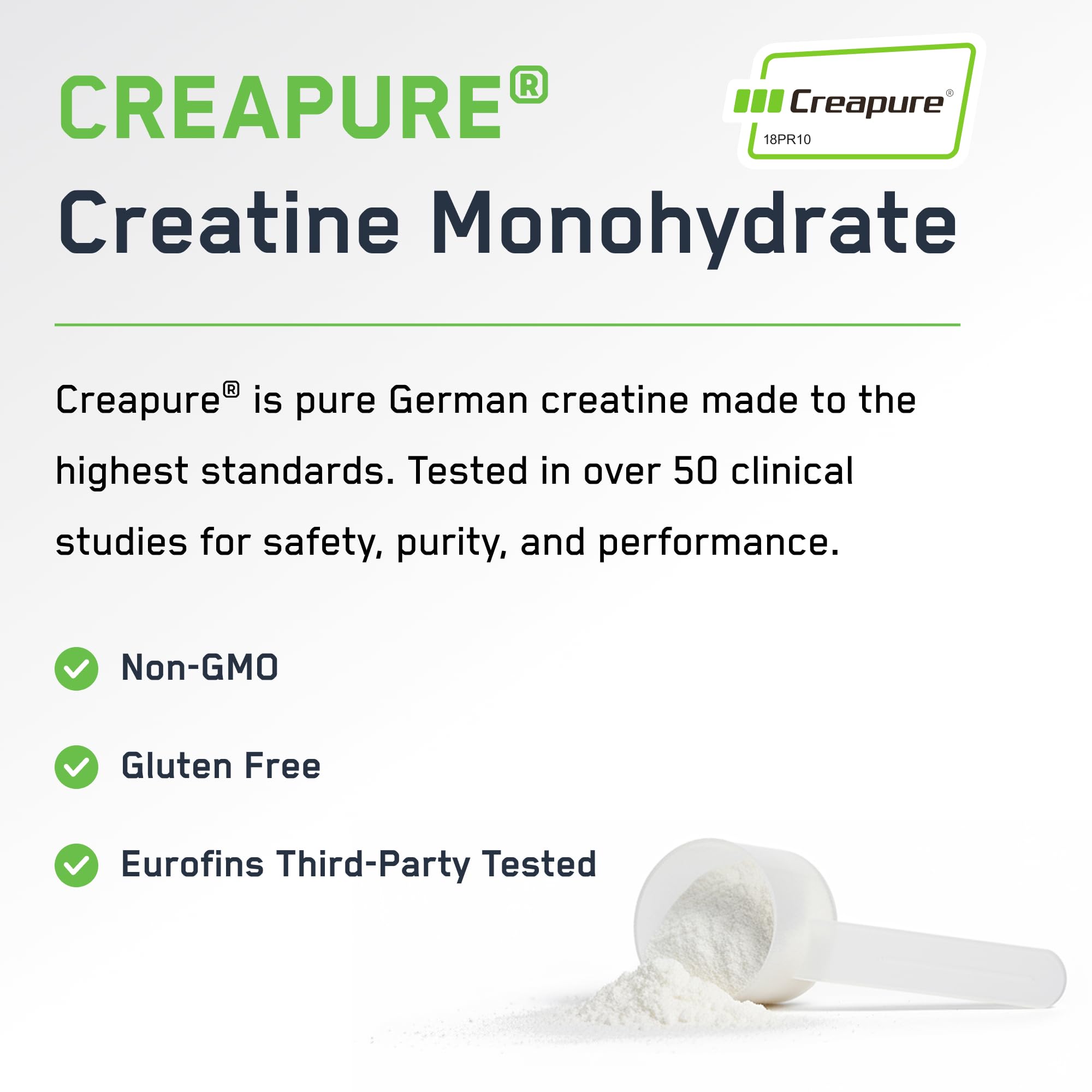 SteelFit Creapure Creatine Monohydrate—pure German formulation for high-purity energy support.