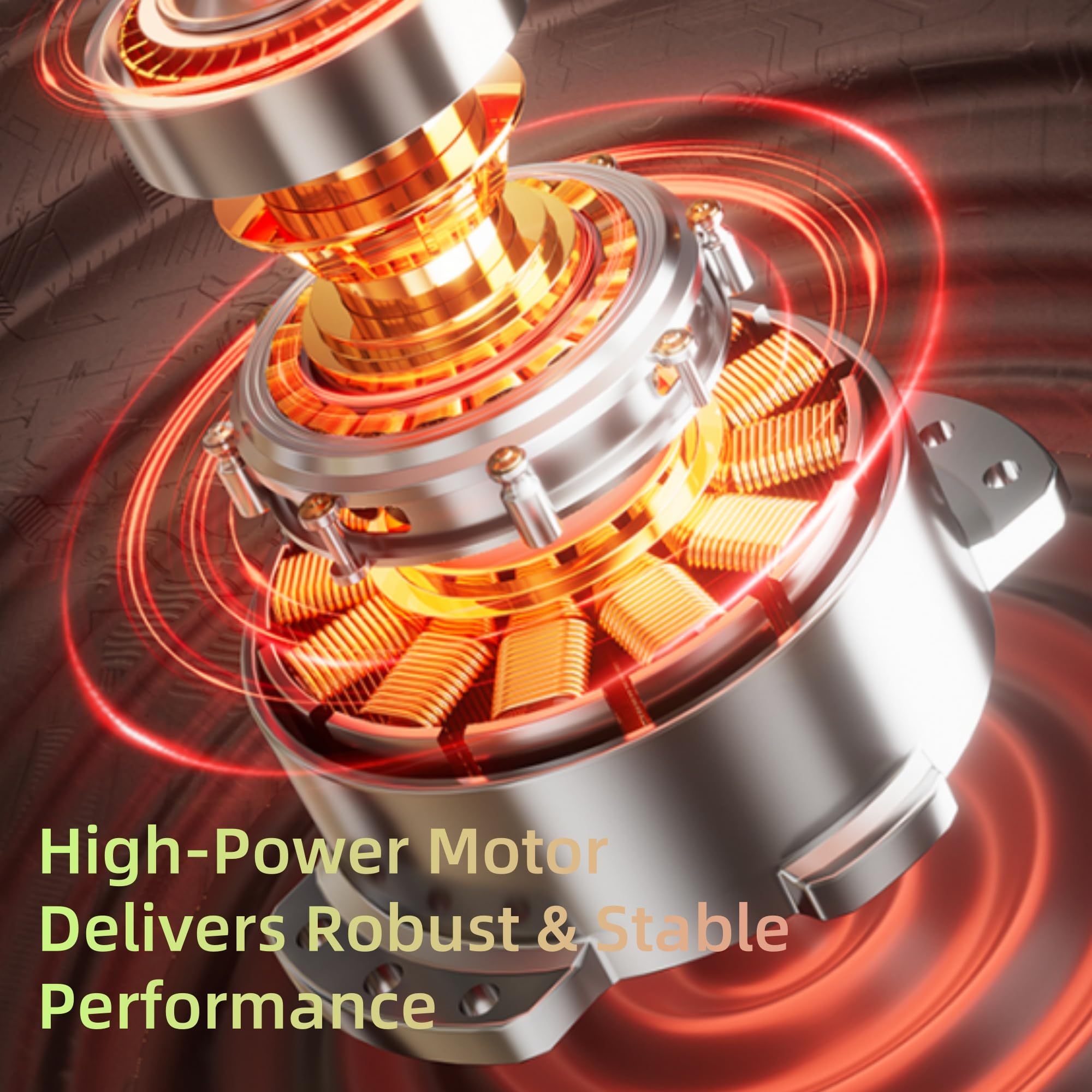 Stellamist 12-head massage gun in use on back shows broad area therapy