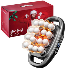 Stellamist Upgraded 16-Head Massage Gun Christmas gift box for gifting and relaxation.