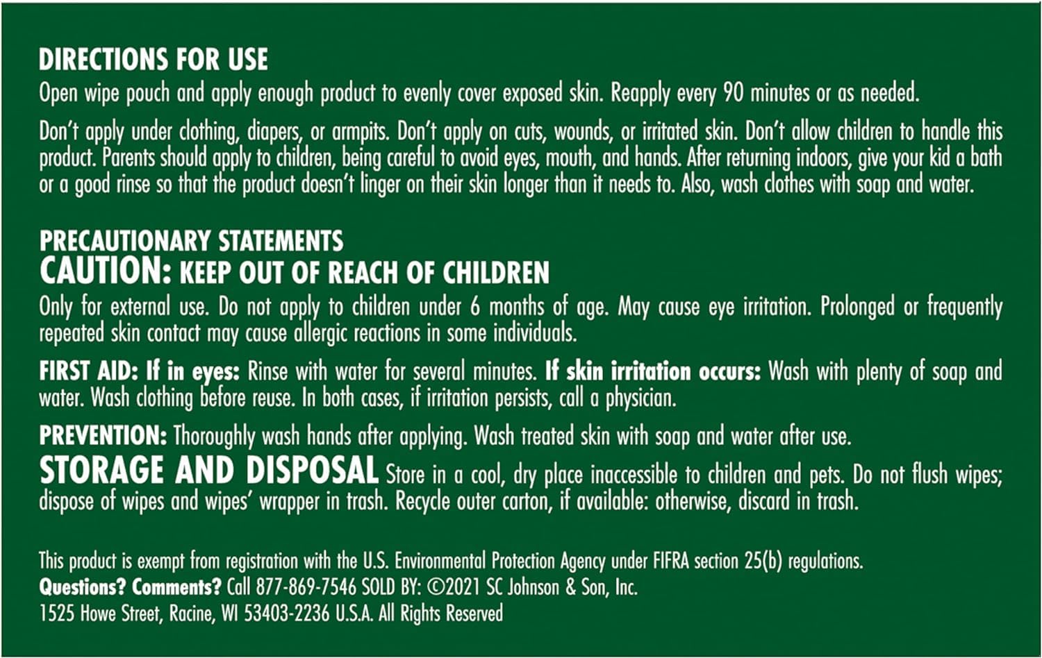 Stem Repels Mosquitoes wipes offer easy, mess-free use
