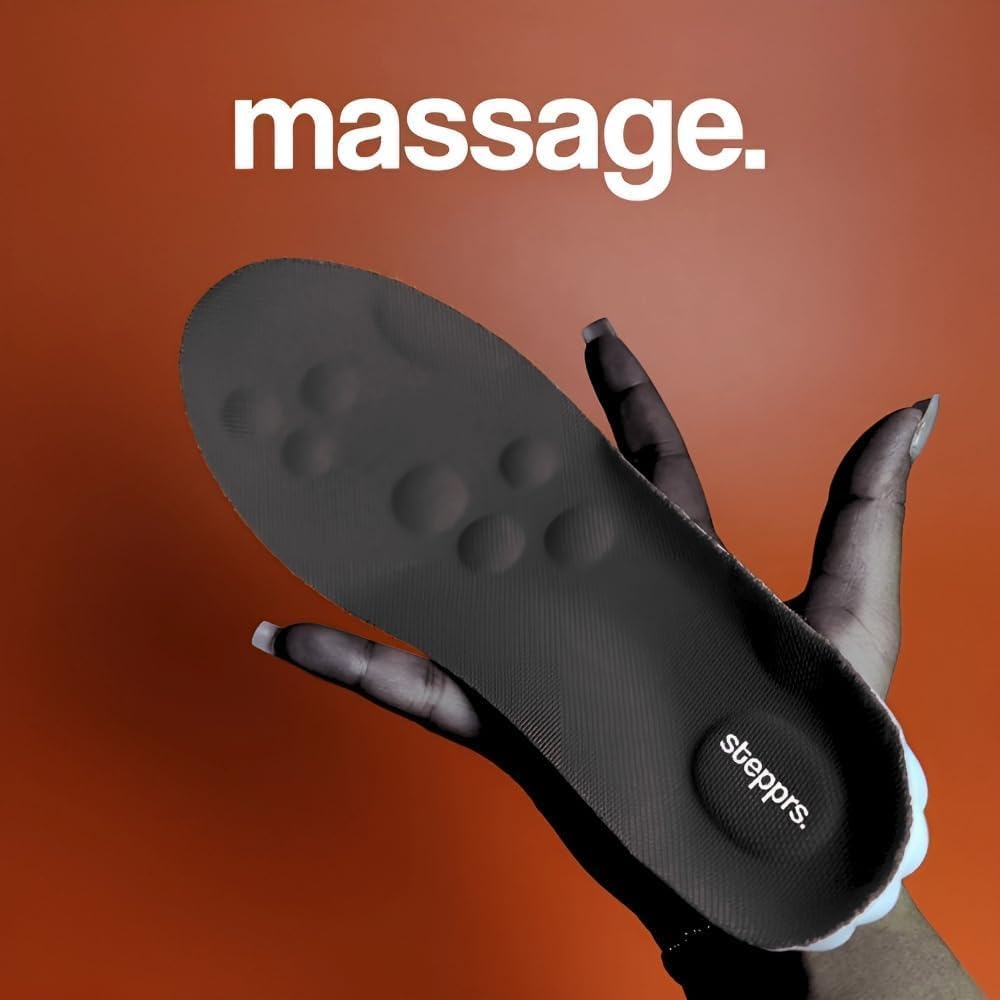 Stepprs all-day arch support helps improve comfort during long periods of standing