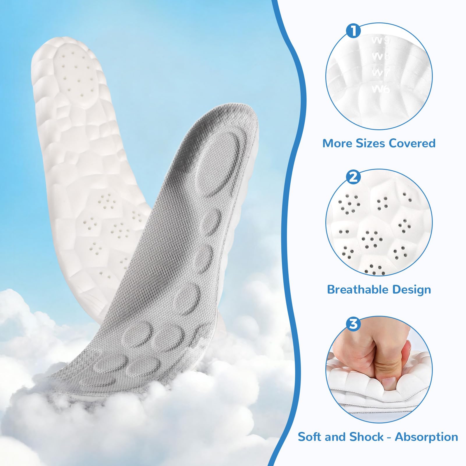 StepTastic diseño ergonómico con arco para soporte del pie