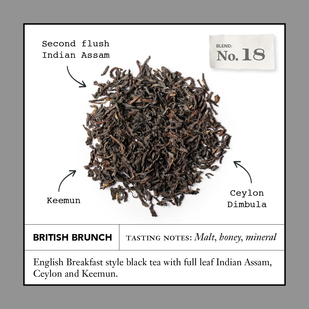 Brewing setup of Steven Smith Teamaker British Brunch No. 18 tea bags