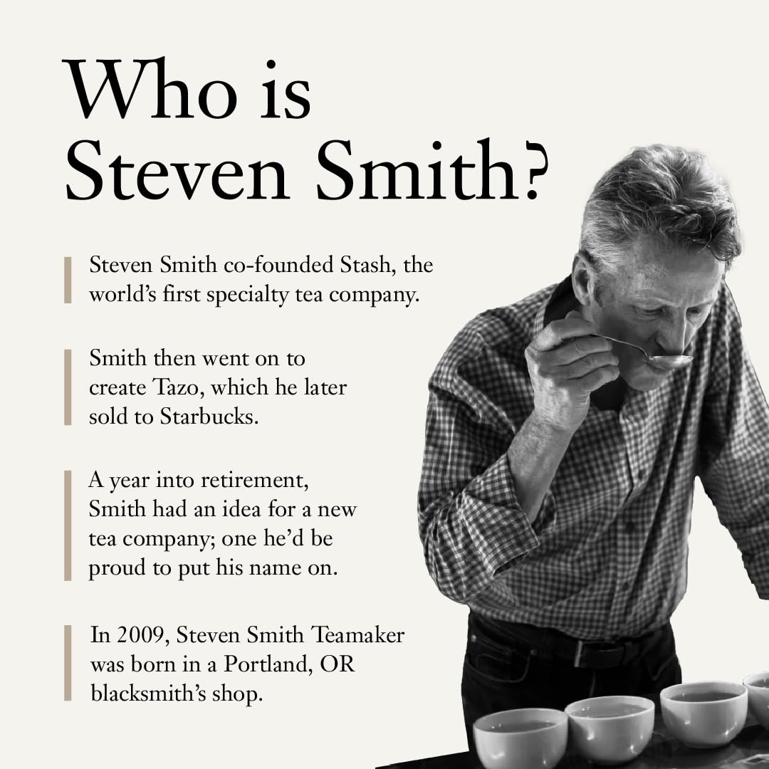 Eco-friendly, plant-based sachets for Steven Smith Teamaker British Brunch No. 18