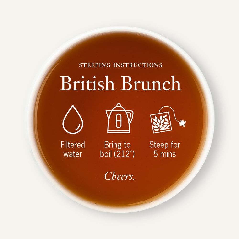 Tasting notes reveal malt, honey, and mineral in Steven Smith Teamaker British Brunch No. 18
