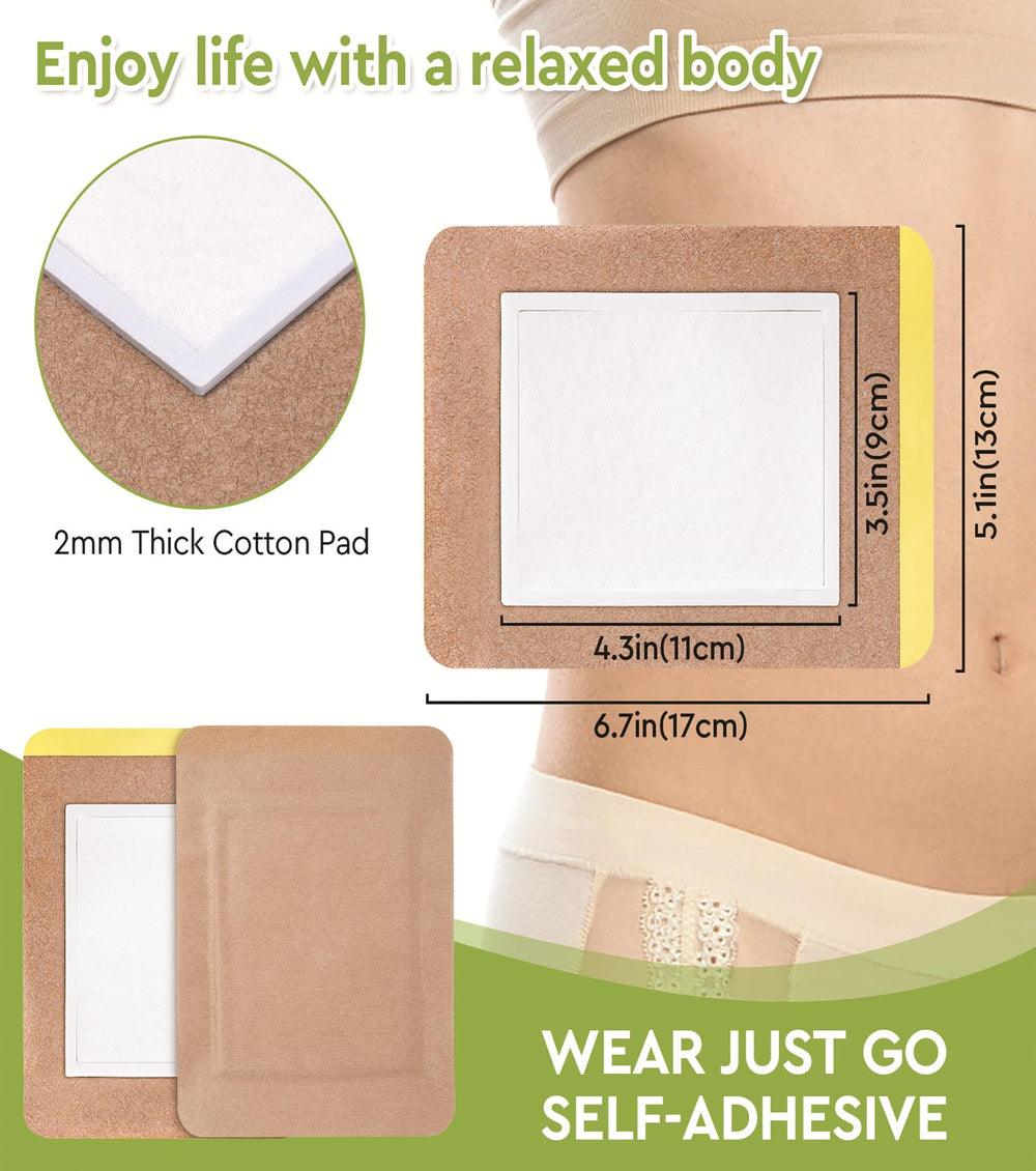 STFOCE strong adhesive keeps the wrap in place during daily activities