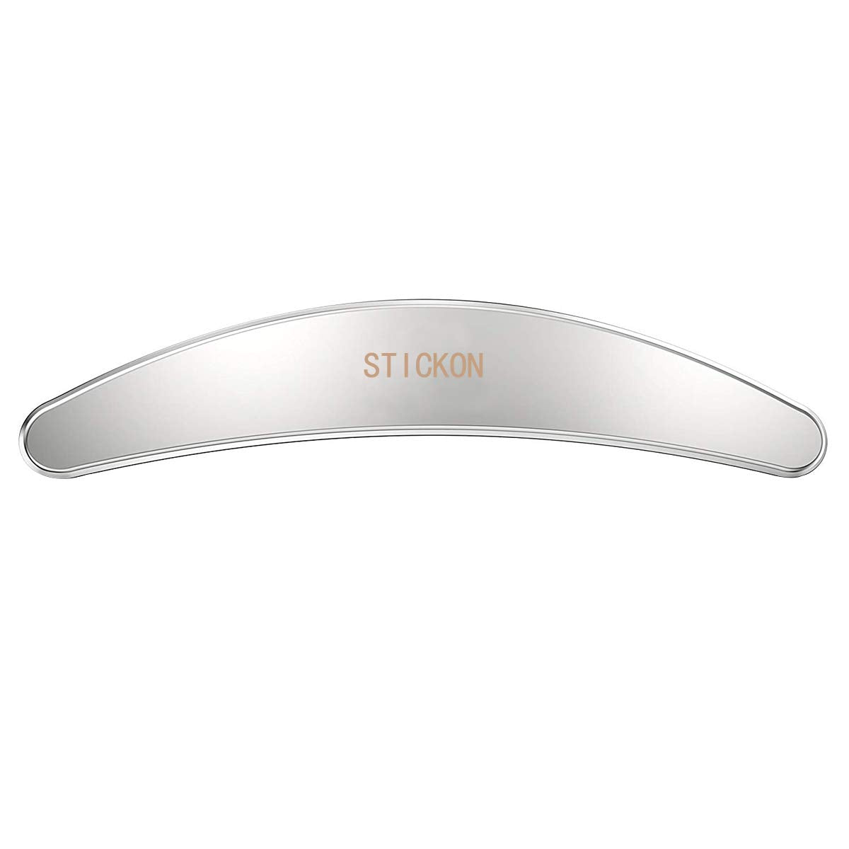 STICKON stainless steel gua sha sickle face for facial contouring and tension relief.