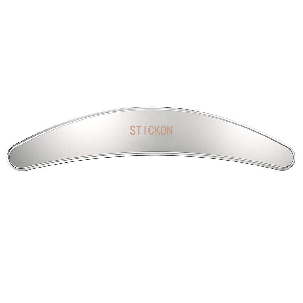 STICKON stainless steel gua sha sickle face for facial contouring and tension relief.