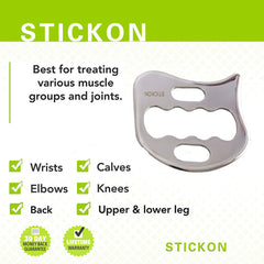 STICKON Gua Sha Tool K-Shape neck target for tension release