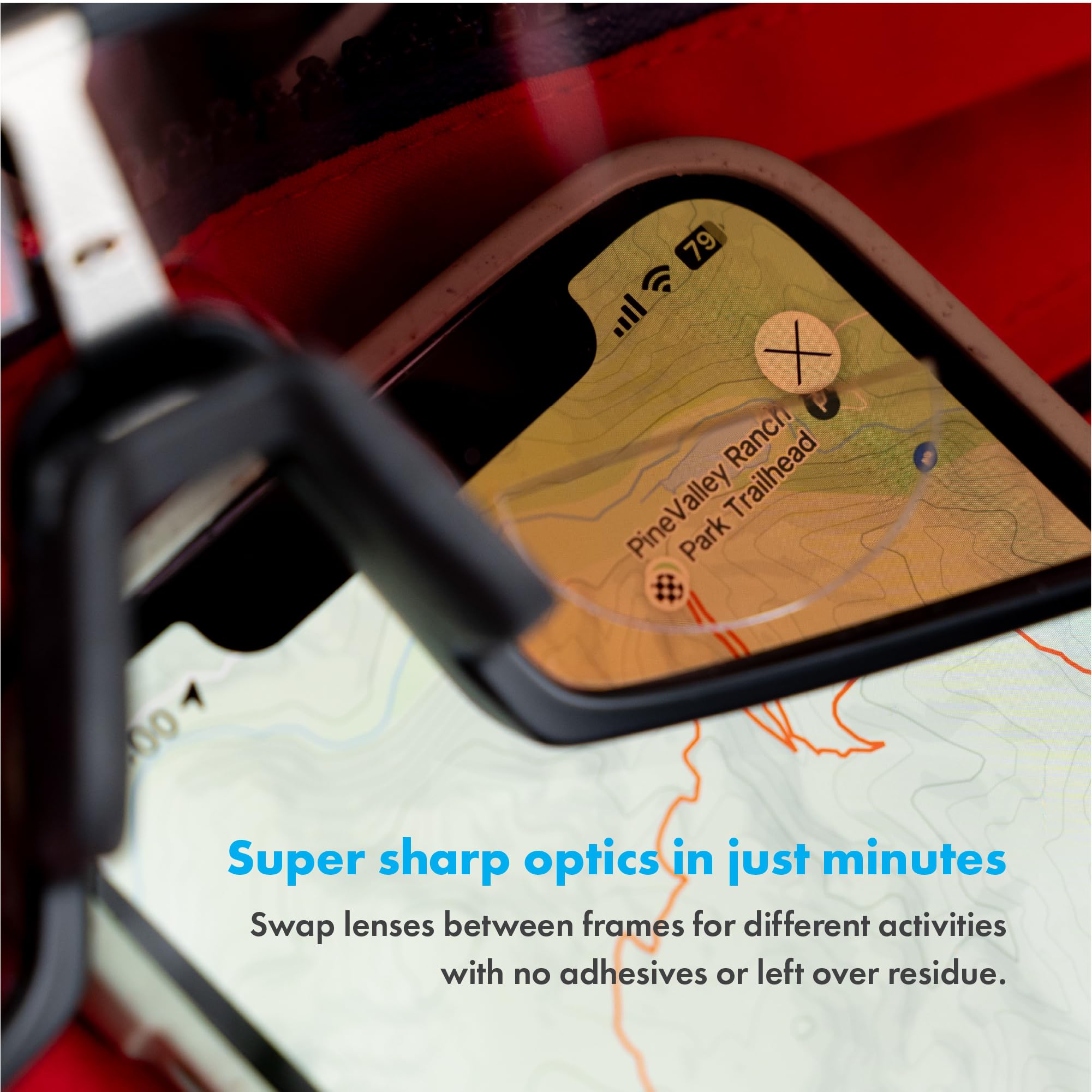 StickTite Lenses small 28mm magnification for convenient reading anywhere