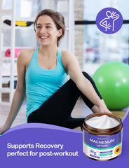 STILIP Magnesium Lotion with Arnica nighttime use promotes calm before bed.