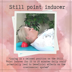 Still Point Inducer close-up surface highlighting gentle massage feel