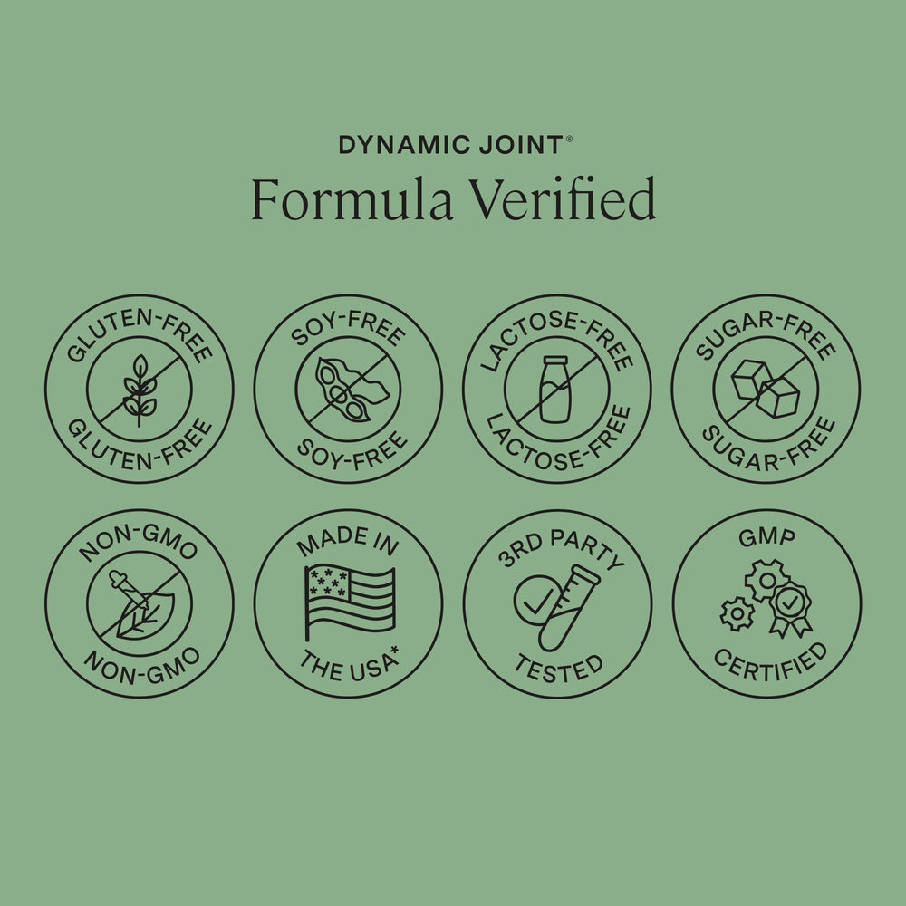 Stonehenge Health Dynamic Joint Health daily-use bottle showcases 60 capsules