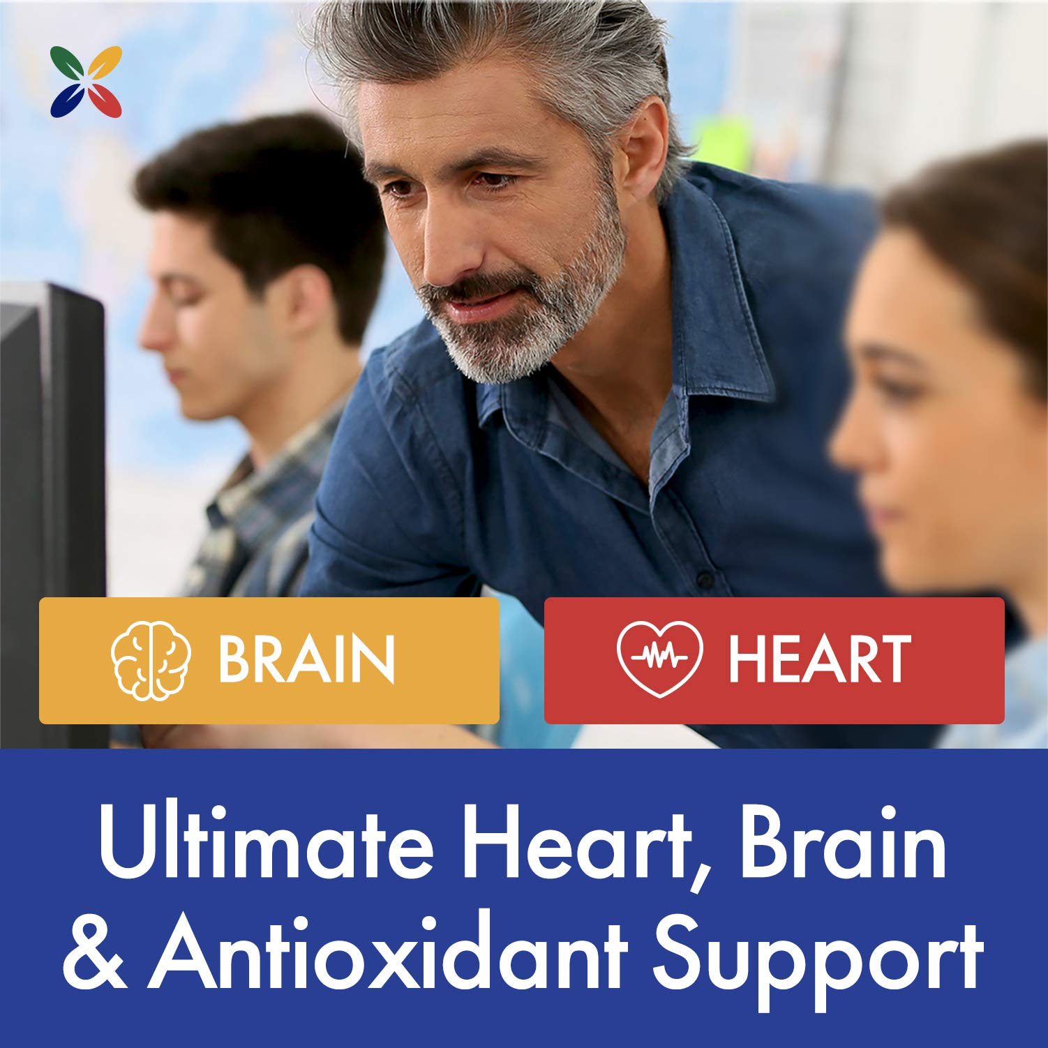 Stop Aging Now CUR-Q10 Ultra Complex VCaps detail, supplement ingredients overview.