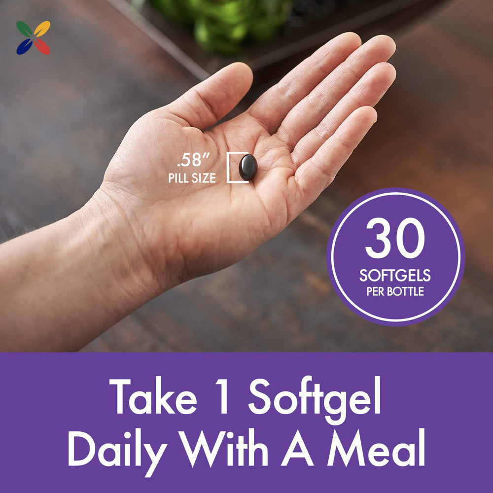 Stop Aging Now PurZanthin Ultra softgels in a daily routine image