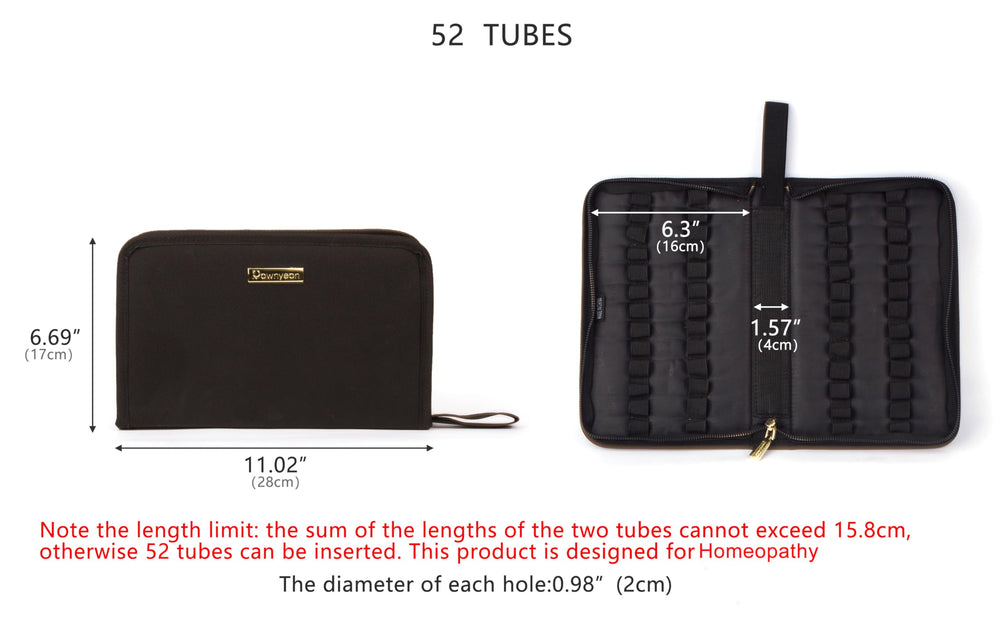 STORICANS large organizer for homeopathic remedies keeps tubes neatly arranged