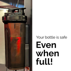Strenvo Mag Shaker Bottle hidden card holder stores gym pass securely