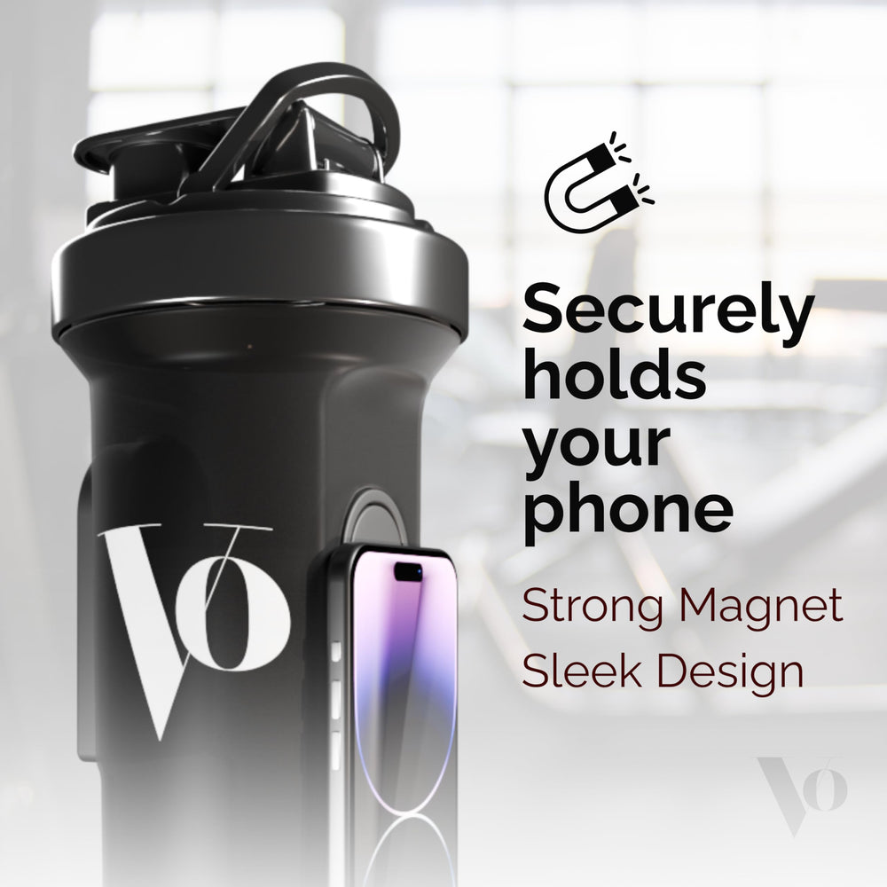 Strenvo Mag Shaker Bottle mixing mesh delivers smooth shakes quickly