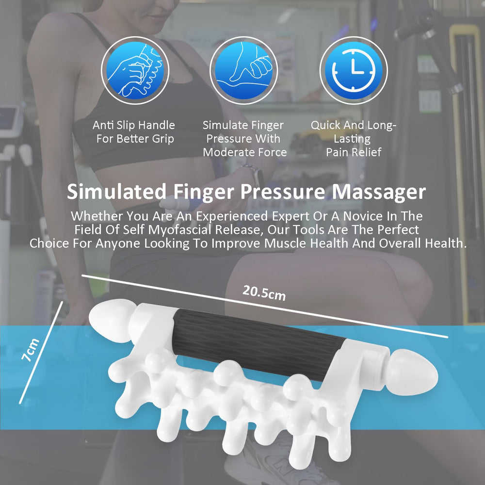 Strict fascia massage tool for arms and hands to release knots and tension.