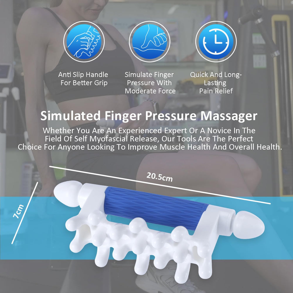 Strict fascia massage tool for full body massage and lymphatic drainage.
