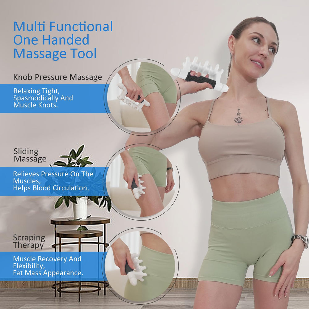 Strict fascia massage tool for lower back relief and improved circulation.