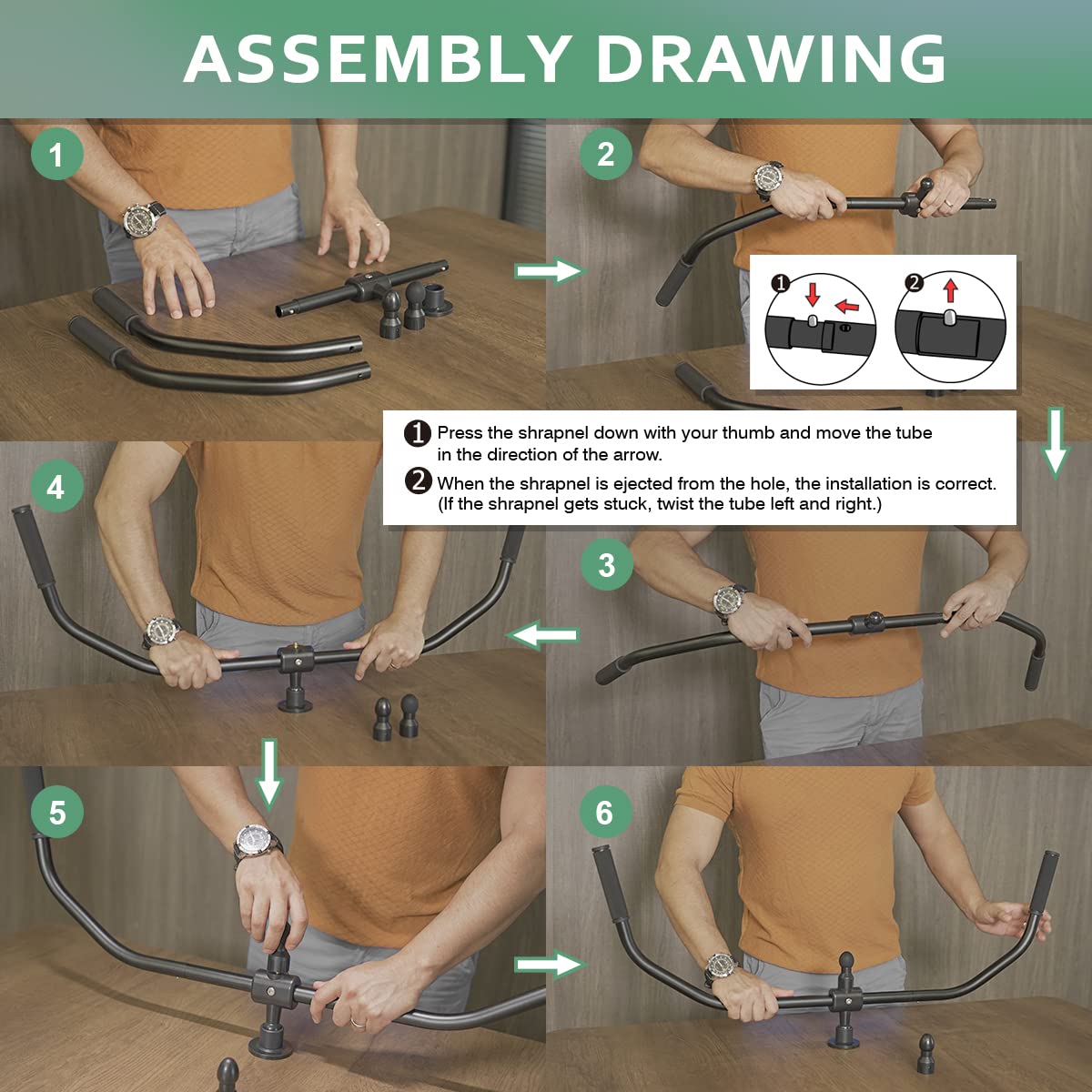 Strict Trigger Point Massage Cane enables full-body self-massage anywhere, anytime.