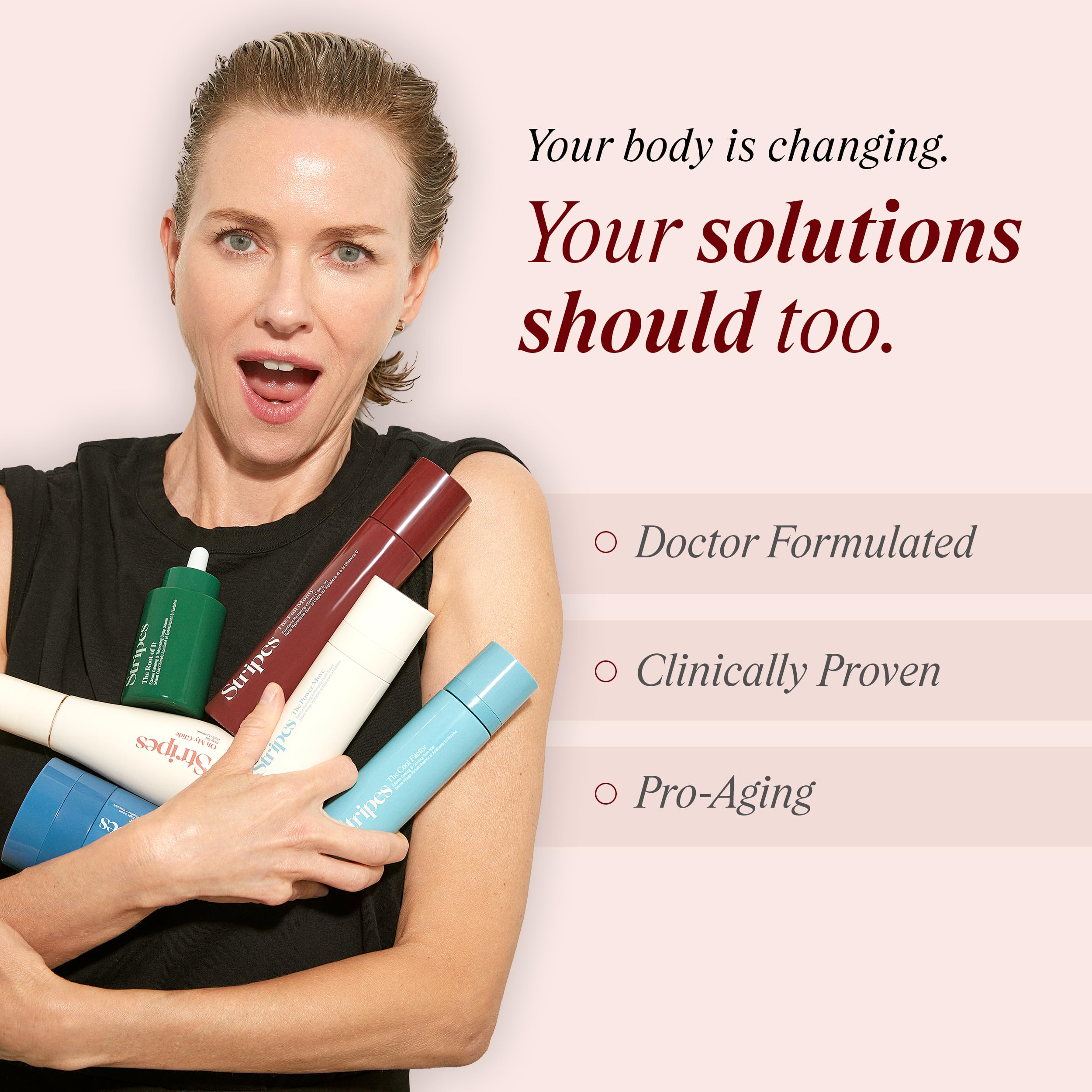 Label highlights plant-based ingredients like ectoine and hyaluronic acid.