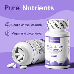 Strmuscle sleep formula label emphasizing 2000 mg dose for nightly support