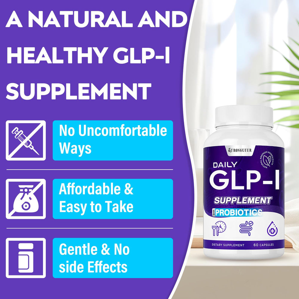 Strongueur GLP-l aloe vera gel extract soothing the digestive tract.