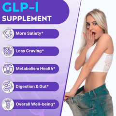 Strongueur GLP-l capsules pack ready for daily use supporting digestion and metabolism.