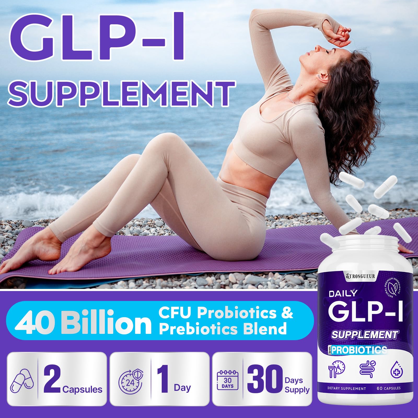 Strongueur GLP-l digestive comfort with natural ingredients for everyday wellness.