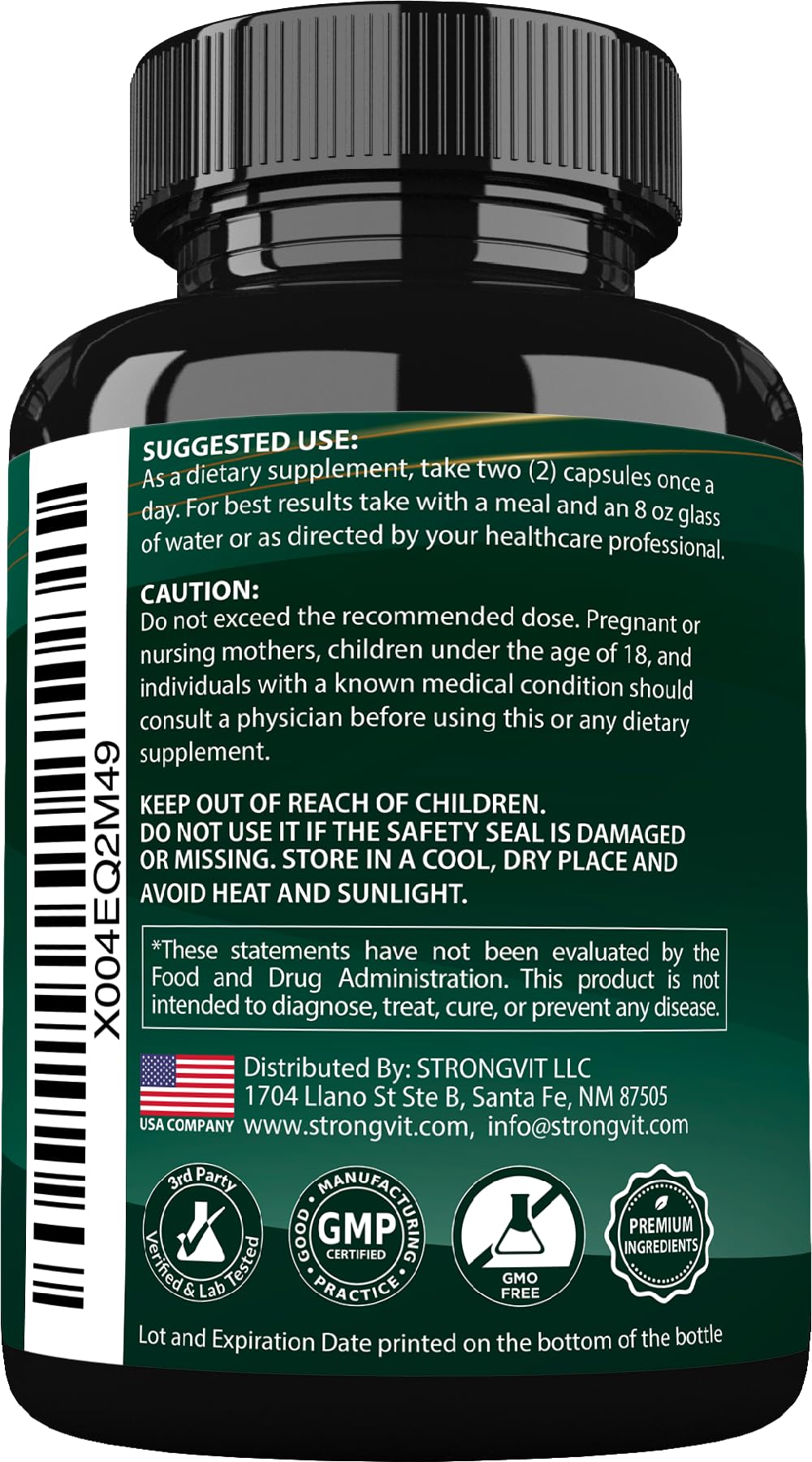 StrongVit Irish seamoss powder shown as natural mineral source