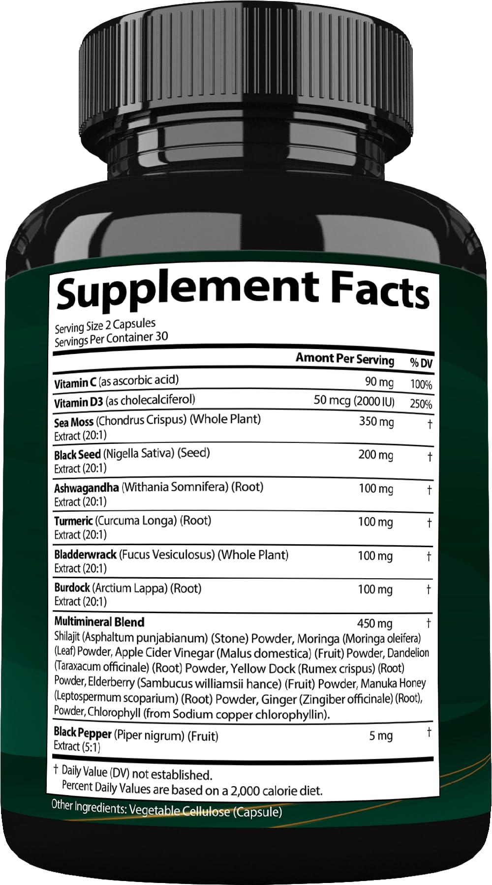 StrongVit lab-tested seal and bottle indicate quality