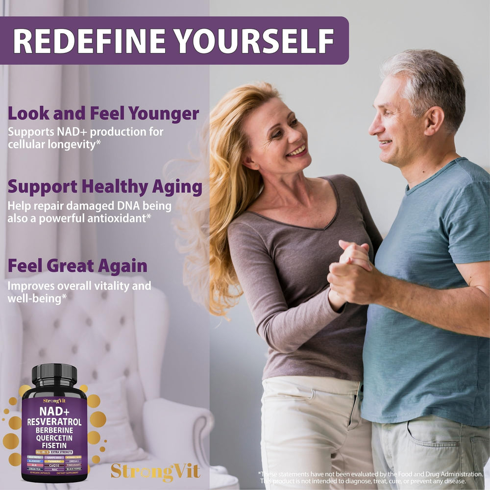 StrongVit Resveratrol-Berberine-Quercetin blend highlights a broad antioxidant-rich formula