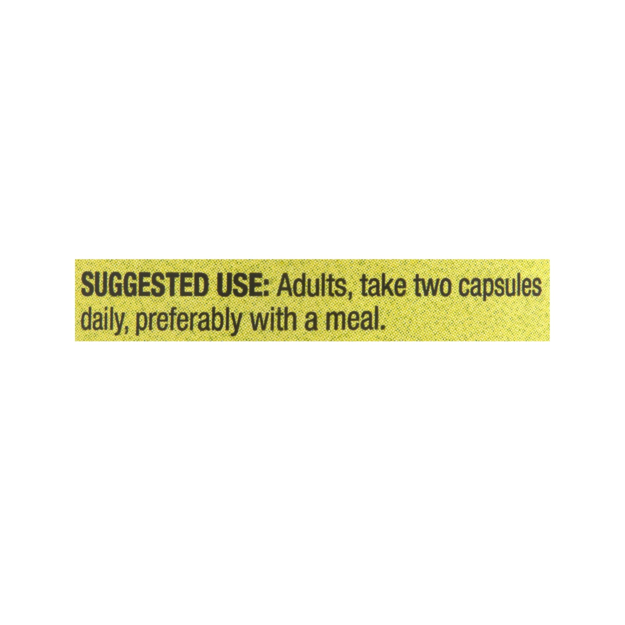 STS Home Spring Valley turmeric capsules closeup emphasizes 1,500 mg potency.