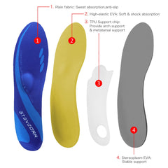 STSVZORR eva-foam-cushioning delivers lightweight cushioning and shock absorption